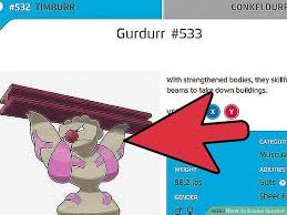 How To Evolve Gurdurr 6 Steps With Pictures Wikihow