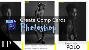 Make purchases with your debit card, and bank from almost anywhere by phone, tablet or computer and 16,000 atms and more than 4,700 branches. Model Comp Card With Adobe Photoshop Free Template Youtube
