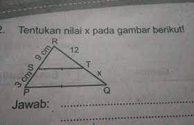 Written by mas dayat wednesday, september 30, 2020 add comment. Tentukan Nilai X Pada Gambar Berikut Brainly Co Id