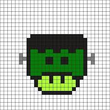 Si T Es Pas Champignon T Es Pas Mario Modeles Hama Pixel Art Champignon Pixel Art Minecraft Pixel Art Halloween