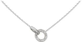 Love Wedding Band Diamond Paved Love Necklace Diamond Necklace