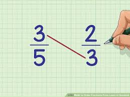 3 Ways To Order Fractions From Least To Greatest Wikihow