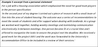 Personal Statements Z2015 Apply Yourself