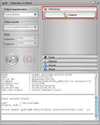 Download the official firmware version in order to unlock the device; Huawei Android Phone Qualcomm Network Unlock Guide