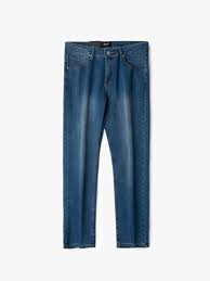 Quần Jeans Trơn QJ040 Màu Xanh Dương - Mã SP: QJ040-XANH-DUONG