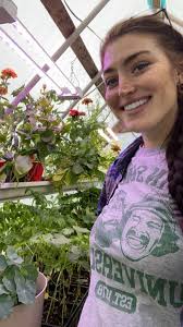 What do people grow in their greenhouse over winter?