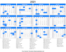 Apart from indicating the upcoming holidays and significant observances, it also helps us prioritise our meetings, important project submissions, dinner dates. 2021 Calendar