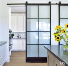 Transitional Kitchen Iron Doors Glass Barn Doors Glass Doors Interior Interior Sliding Barn Doors