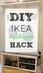 Diy Ikea Mudroom Hack Maison Mass Ikea Diy Ikea Diy Furniture