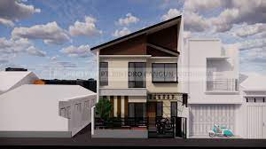 Desain rumah putih dan hitam layaknya villa di bali ini bisa menjadi referensi utama untuk kamu. 100 Desain Rumah Minimalis Modern 2021