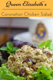 Coronation Chicken Salad Is A Copy Cat Version Of The Recipe Used For Queen Elizab Chicken Salad Recipe Easy Coronation Chicken Salad Coronation Chicken Recipe