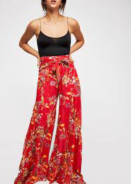 Flowy Printed Pants For Easy Breezy Summer Dressing