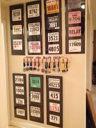 Pin By Nigel Hanscamp On Running Medals Ideas Race Medal Displays Medal Display Race Bibs