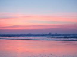 Cornish Sky Blue Pink Fall Colors Nature Blue Sky