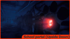 These stranger things upside down portals seem to appear mostly inside buildings. What Happens To The Portal At The Hawkins Middle School Movies Tv Stack Exchange