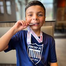 Iggy helped his Pinchy FC friends out today at the Ken Bish Memorial Futsal  Tournament in St. Mary's. He had a blast, they all played well and even  brought home 2nd place