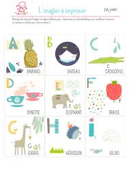 Imagier A Imprimer Alphabet Enfant Alphabet Imprimable Jeux Maternelle
