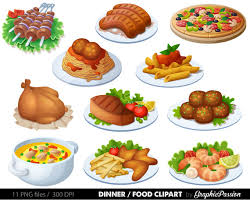 Over 290,198 dinner pictures to choose from, with no signup needed. Https Img0 Etsystatic Com 128 0 10323836 Il 570xn 1020072694 18xx Jpg Food Clipart Food Food Illustrations