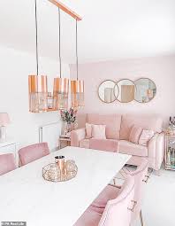 Wigan Mother Spends 50k Transforming Her Four Bedroom Home Into A Pink And Rose Gold Palace Daily Mail Online Champagne mami ultra glossy lip original price: wigan mother spends 50k transforming