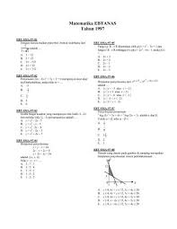 Contoh soal vektor matematika dan penyelesaiannya kelas 10. Soal Vektor Matematika Kelas 10 Doc