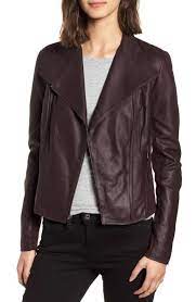Marc New York By Andrew Marc Felix Stand Collar Leather Jacket Nordstrom Leather Jacket Collar Leather Jacket Women Clothes Sale