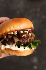 Black And Bleu Burger Red Robin Nutrition Copycat Red Robin Black And Bleu Burger Recipe Bleu Cheese Burger Burger Burger Seasoning