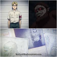 The video contains several different titans with their respective heights. Attack On Titan Wiki On Twitter Zeke Beast Titan