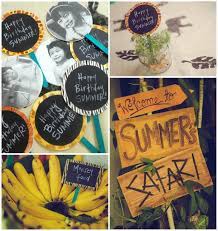 Cardboard and tissue paper palm tree | celebrate the big. Kara S Party Ideas Diy Safari Party Planning Ideas Supplies Idea Cake Decorations Favors