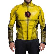 Reverse Flash Jacket Eobard Thawne Leather Jacket Reverse Flash Flash Costume Distressed Jacket