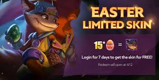 Oct 11, 2021 · best way unlock for products: Arena Of Valor For A Limited Time Login Daily To Unlock A Limited Easter Skin For Fennik Login Now And Start Claiming Your Eggs Aov Arenaofvalor Https Buff Ly 2fo0z45 Facebook