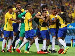 The team of 18 players was officially named on 29 june and confirmed on 14 july. Rio 2016 Neymar Hands Brazil First Football Gold Farah Wins 5 000m Olympics Hindustan Times