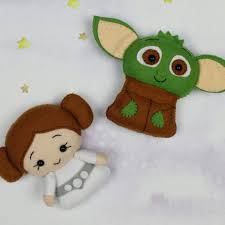 Star Wars Heroes In 2020 Star Wars Sewing Sewing Stuffed Animals Felt Ornaments Diy