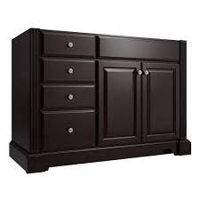 Cabinet is made with plywood and hardwood with gently tapered legs allowing it to stand on its own or blend perfectly into any design. Cardell Exeter 48 In W X 21 In D X 34 5 In H Vanity Cabinet Only In Twilight Vsb48dl Fv6 Ag5b7 C63b The Home Depot Vanity Cabinet Buy Cabinets Furniture Vanity