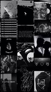 Aesthetic Music Background Black And White Pin By Skylynn Thompsen On Wallpapers The Neighbourhood Black Aesthetic Wallpaper Emo Wallpaper