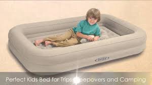 Intex Kidz Travel Bed With Hand Pump Kids Travel Bed Twin Air Mattress Toddler Travel Bed
