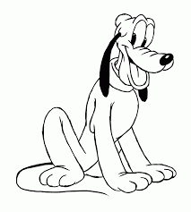 Hours of fun await you by coloring a free drawing disney pluto. Pluto Coloring Pages Disney Coloring Page Coloring Home