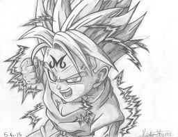 Dragon ball z is one of those anime that was unfortunately running at the same time as the manga, and as a result, the show adds lots of filler and massively drawn out fights to pad out the show. Dragon Ball Z Drawing Trunks Novocom Top