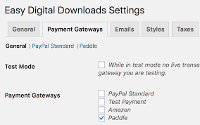 Paddle For Easy Digital Downloads Setup Omnipaywp