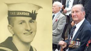 One of the last WWII Navy veteran from the HMNZS Leander, dies aged 97