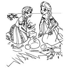 Also there are 21 free anna and elsa coloring sheets on which they are portrayed along. 50 Beautiful Frozen Coloring Pages For Your Little Princess