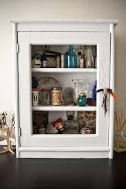 A cabinet of curiosities featuring minerals, a fan coral, and a sea urchin skeleton. Diy A Cabinet Of Curiosities Cabinet Of Curiosities Cabinet Diy Cabinets