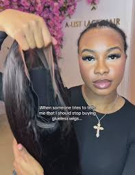 Straight Glueless HD Lace Wigs