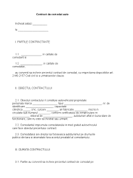 Maybe you would like to learn more about one of these? Model Contract De Comodat Auto