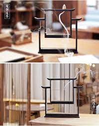weis唯詩 紫檀木倒流香香爐香插線 書香門第文房香器文化創意擺件 淘宝网全球站 metal lamp design tabletop fountain furniture accessories
