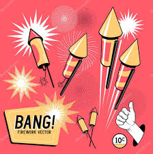 Fuegos artificiales dibujo para colorear. Dibujos Animados De Fuegos Artificiales Vectores Graficos Imagenes Vectoriales Depositphotos