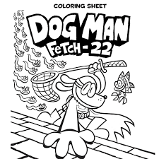 Dogman Coloring Pages For Kids Coloring Pages Coloring Pages For Kids Coloring For Kids