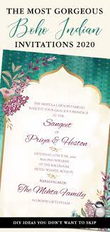 Jewel Tone Wedding Invitation Template Download For Boho Indian Wedding Royal Invitation Suite Indian Invitation Card With Jewel Tones In 2021 Indian Wedding Invitation Cards Indian Wedding Invitations Modern Wedding Invitation Wording