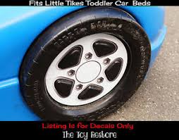 Items in search results cool car bed for kids little tikes race cars the movie bed carbed toddlers kid. The Toy Restore Rim Decals Replacement Stickers Fits Little Tikes Toddler Bed 671635877024 Ebay