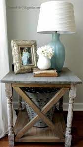 You can just do so much with these tables! 21 Farmhouse End Tables Ideas End Tables Farmhouse End Tables Diy Furniture