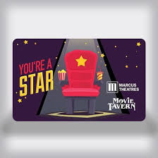 Check spelling or type a new query. Marcus Theatres Entertainment Movie Gift Card You Re A Star Dual Edition